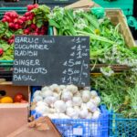 冬の庭先、静けさと野菜と。