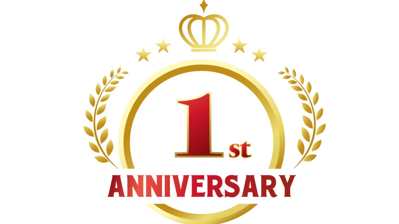 ブログ一周年のご挨拶